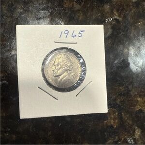1965 Jefferson Nickel No Mint Mark
